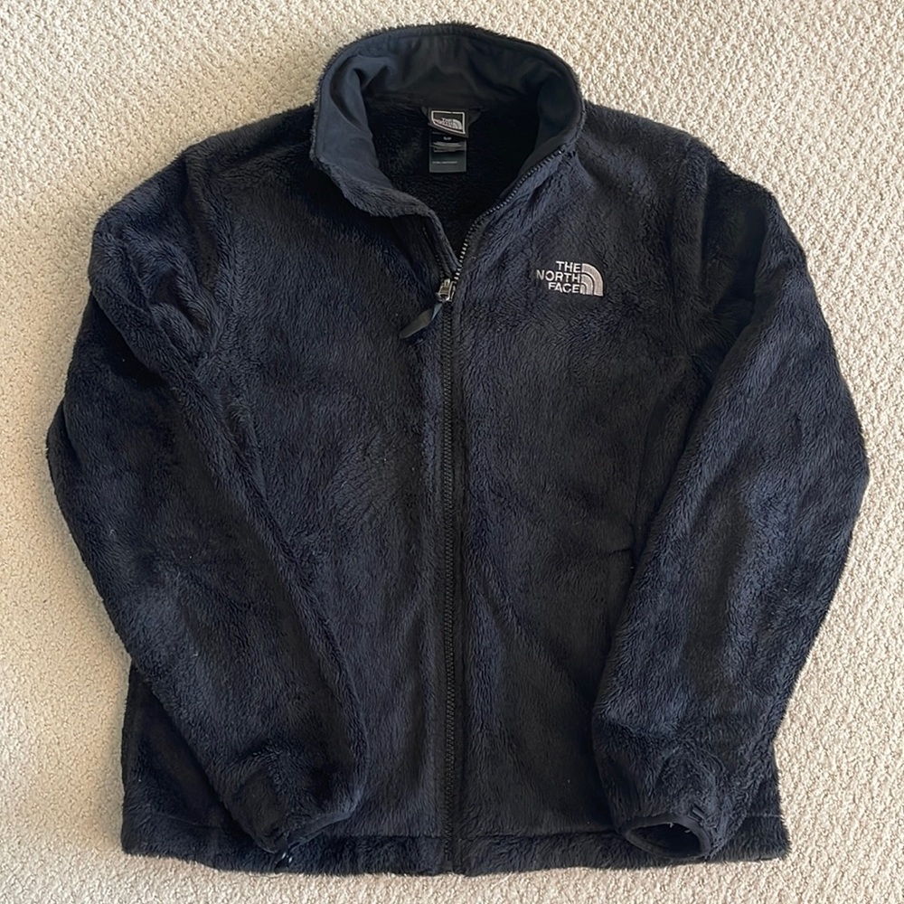 Patagonia black fuzzy fleece; women’s small Los Gatos